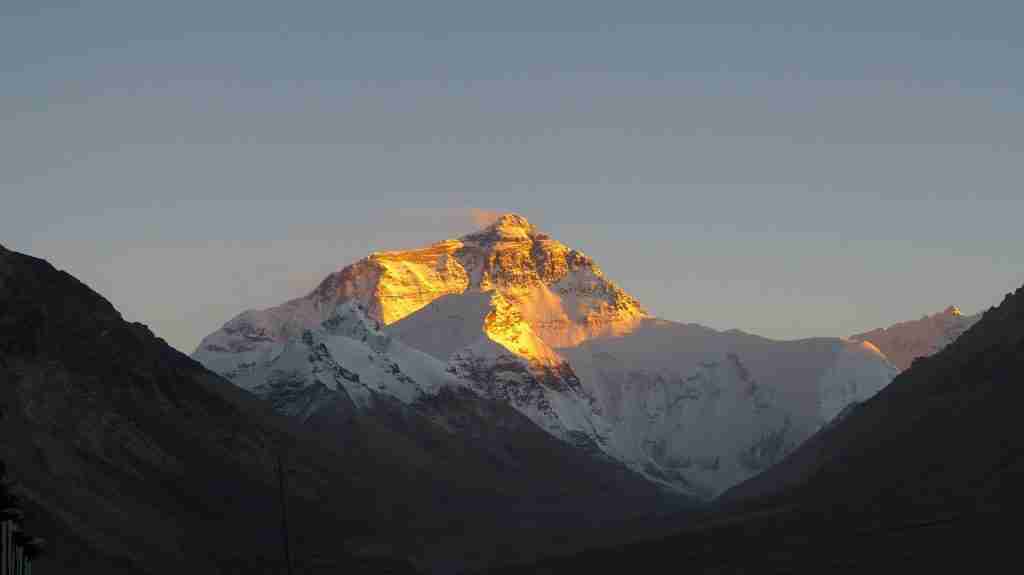 mountain, panorama, snow