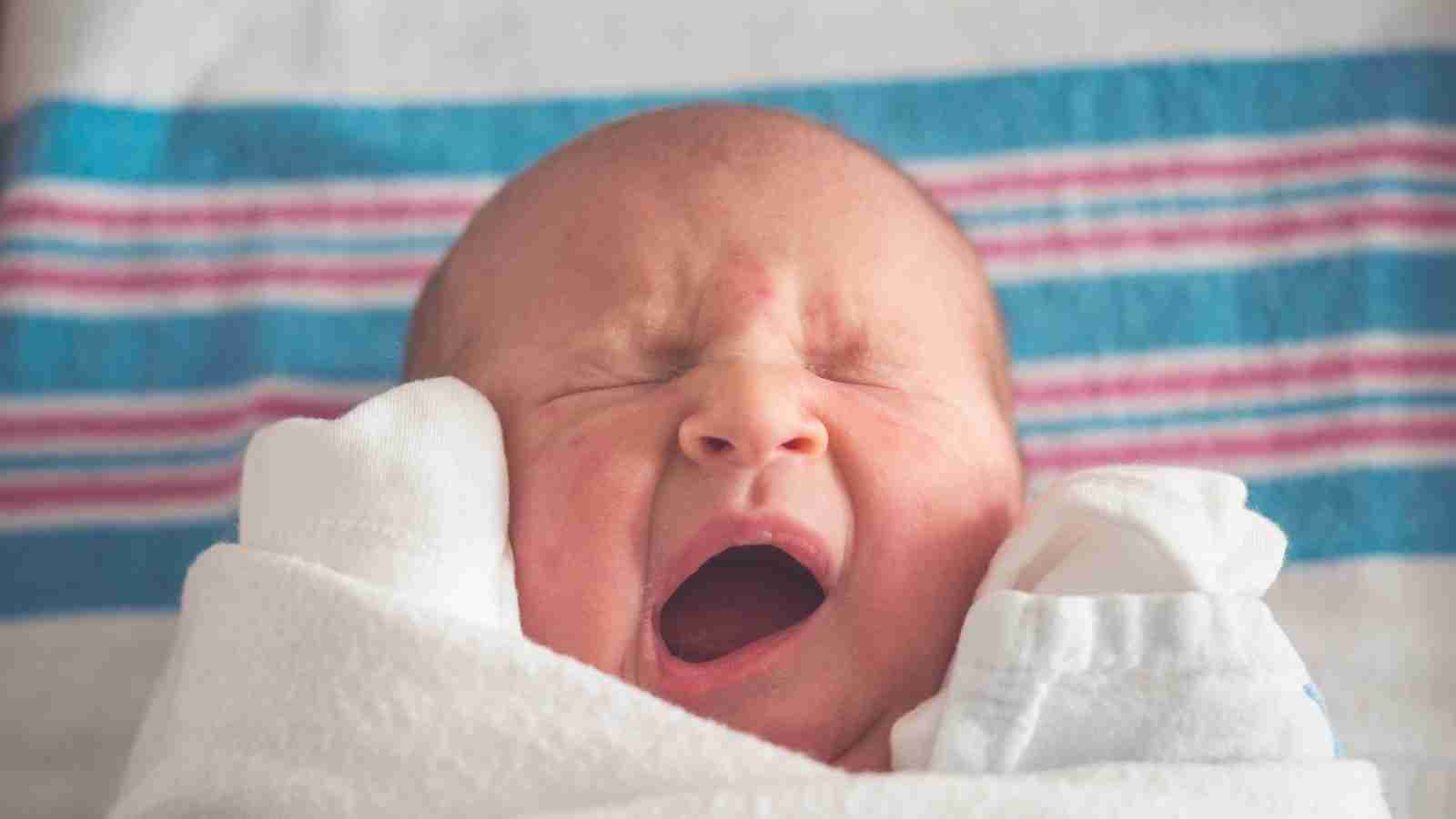 facts about yawning include that babies are already practicing an essential reflex: yawning.