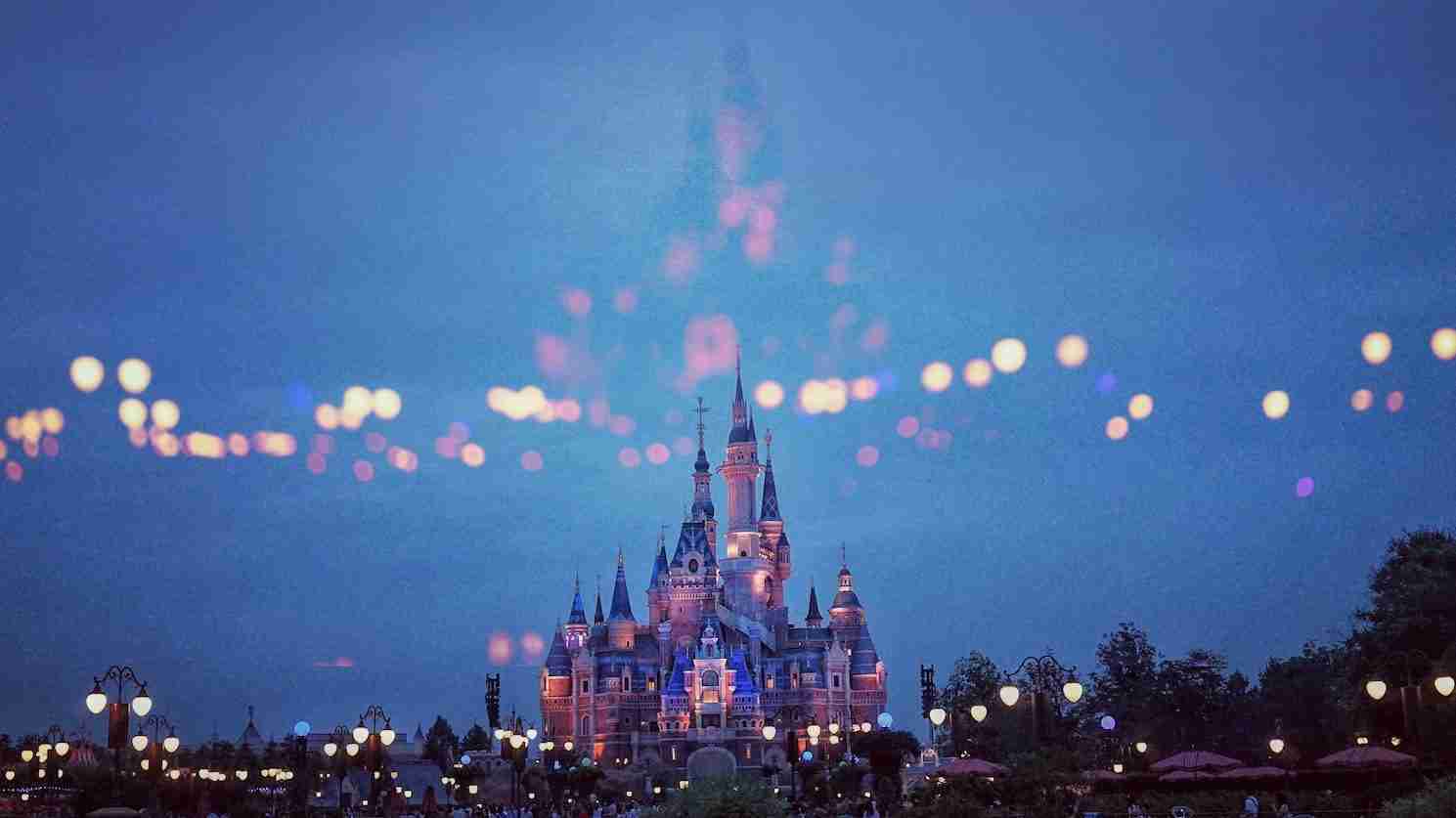 Image of Disney World placed in Facts about Demi Lovato.