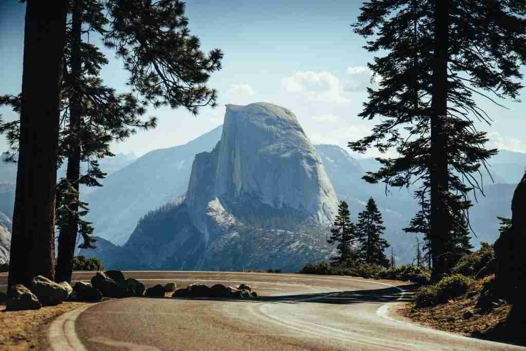 landscape photography of white and gray mountain in Yosemite