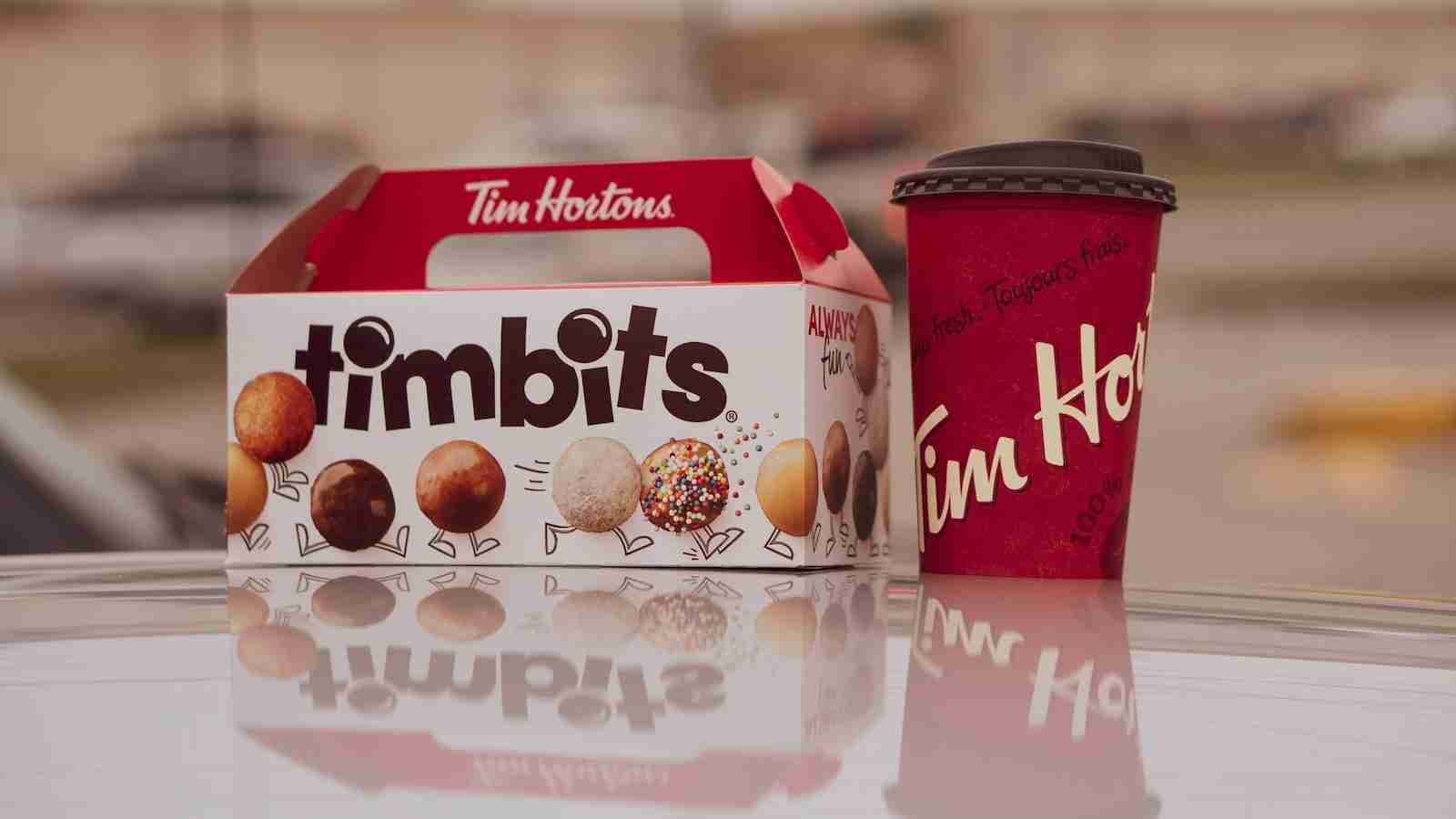 Timbits doughnut box