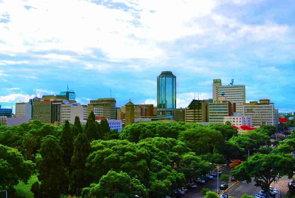 Building and some trees : Fun Facts About Zimbabwe