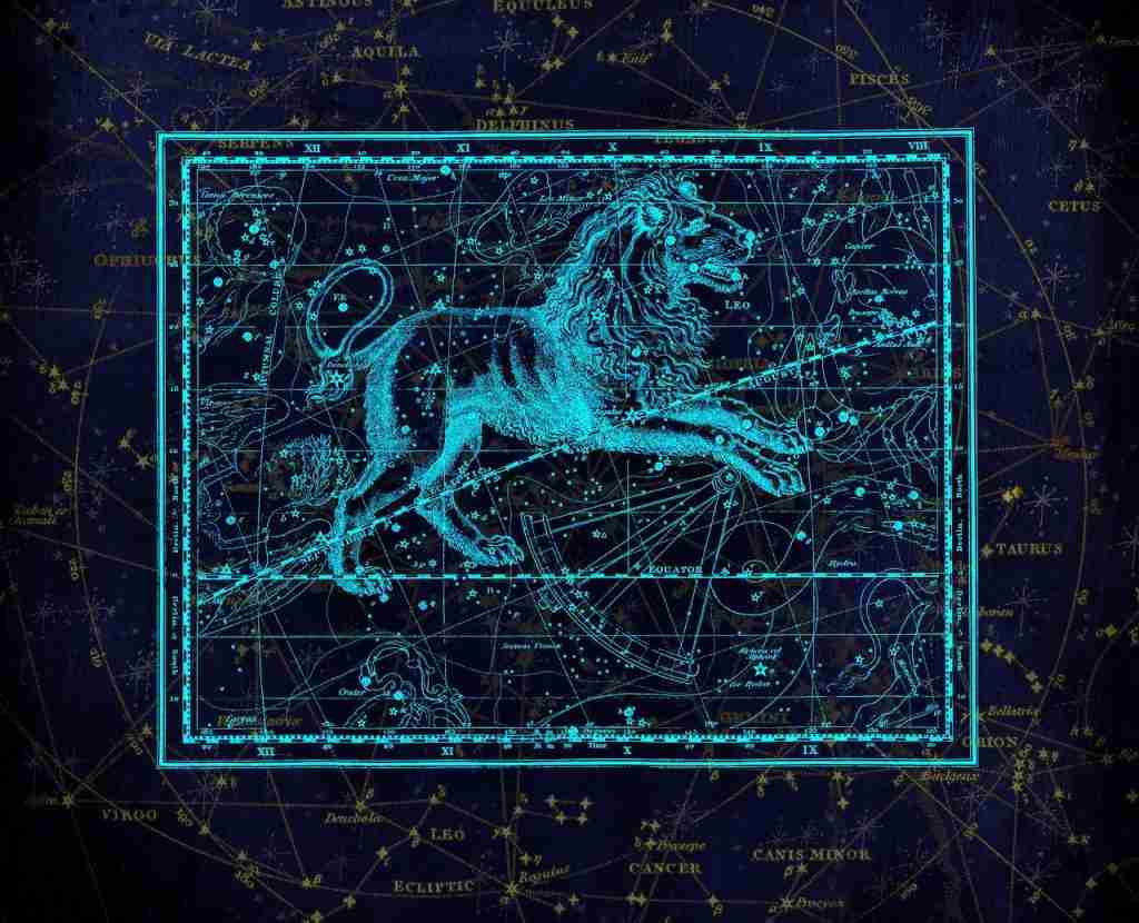 constellation, constellation map, star sign