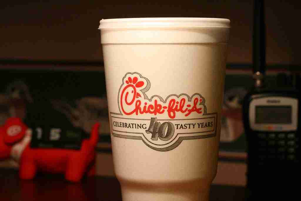 chick-fil-A cup of lemonade 