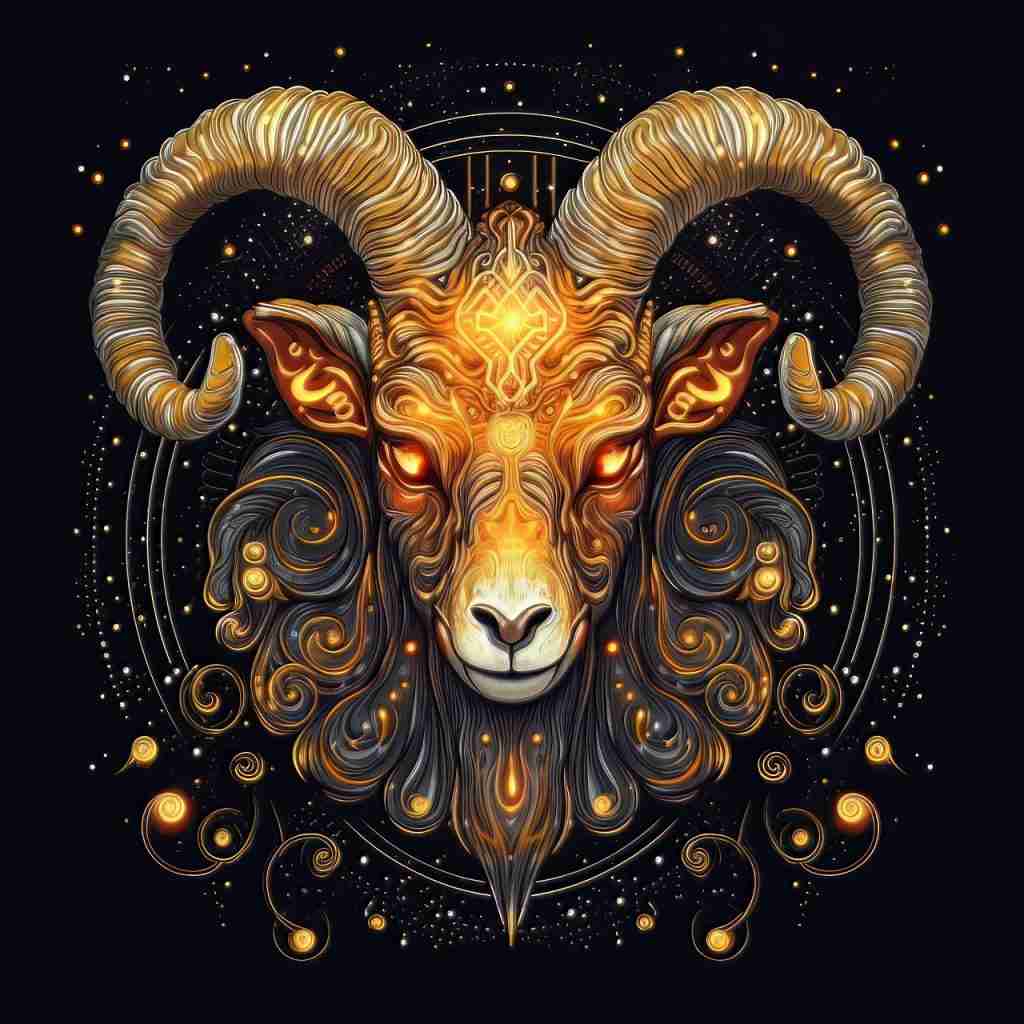 ai generated, aries, star sign