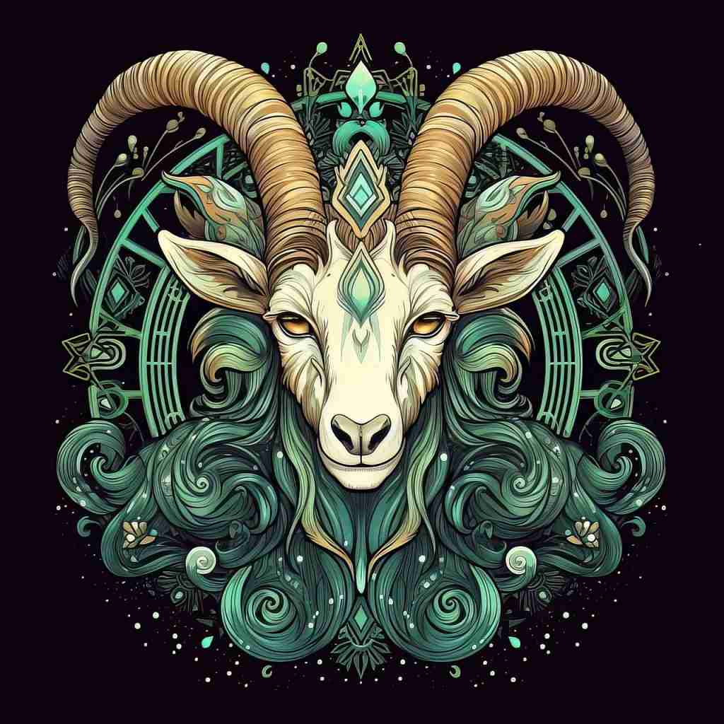 ai generated, capricorn, star sign