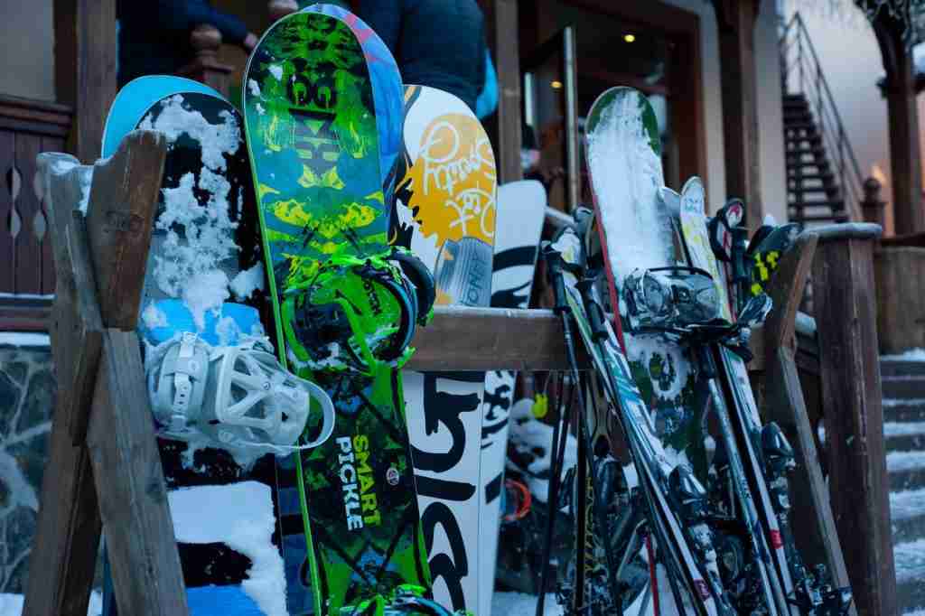 Assorted-color Snowboards : Fun Facts About Snowboarding