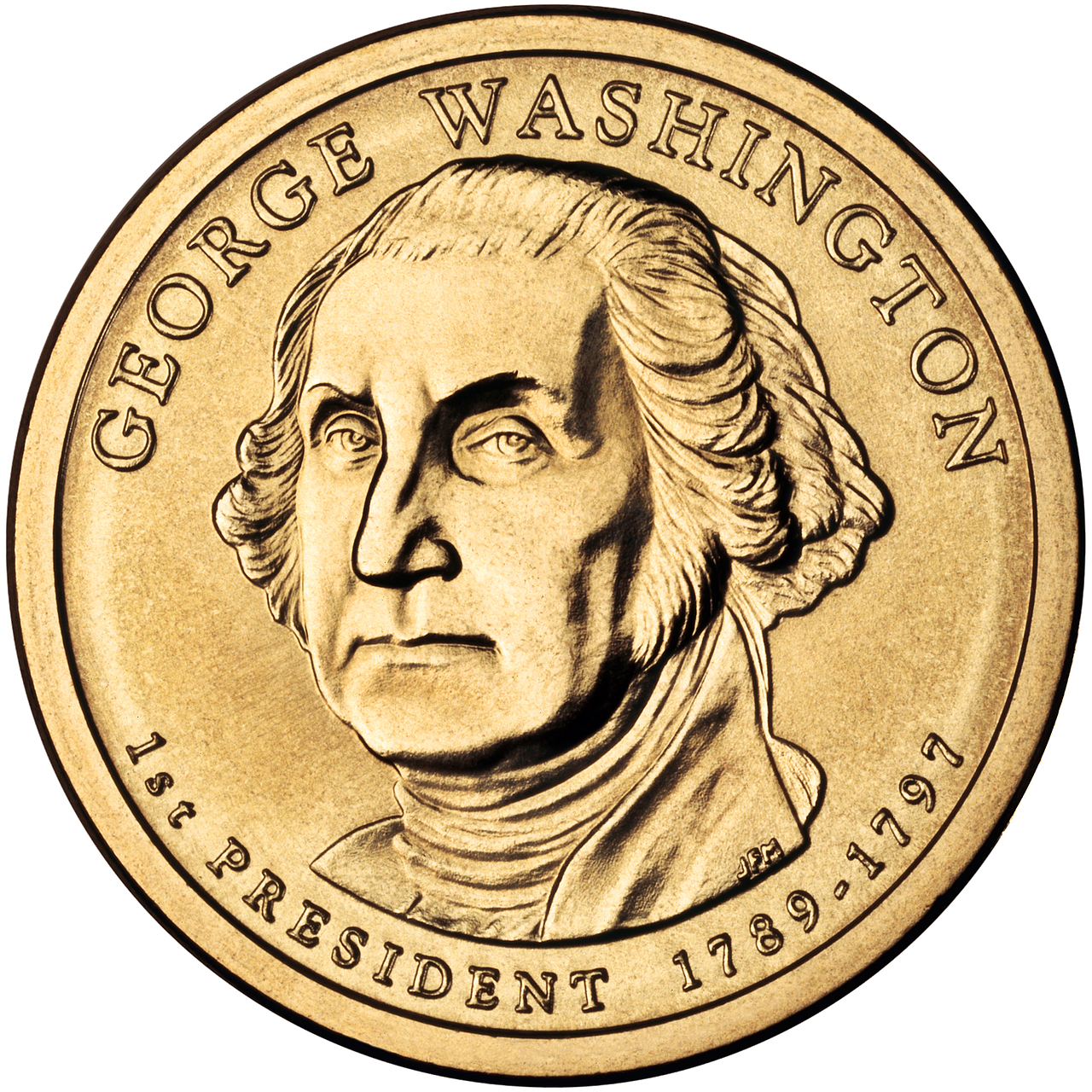 dollar, piece of money, george washington