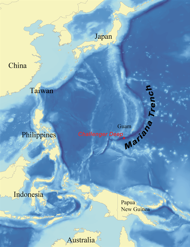 Mariana trench