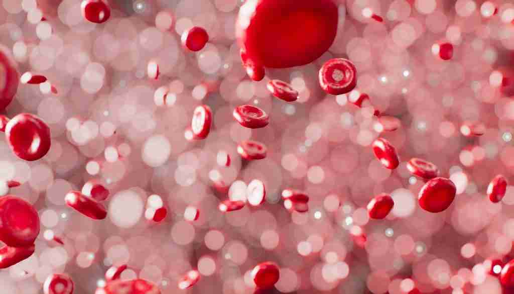 a bunch of red bubbles floating in the air : Fun Facts about Stomach