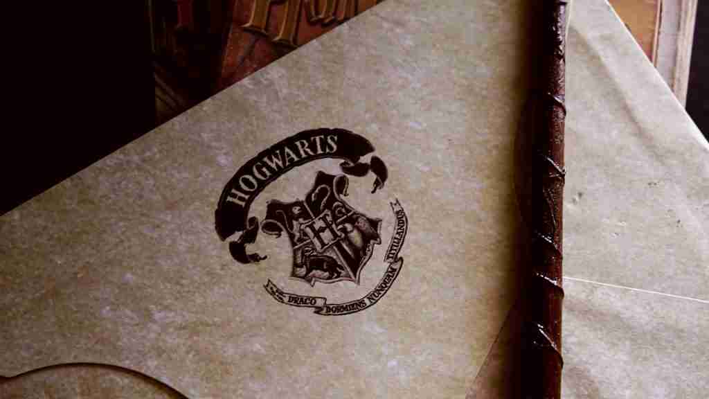 A Harry Potter logo on a piece of paper: Uncover some fascinating fun facts about Thursday.