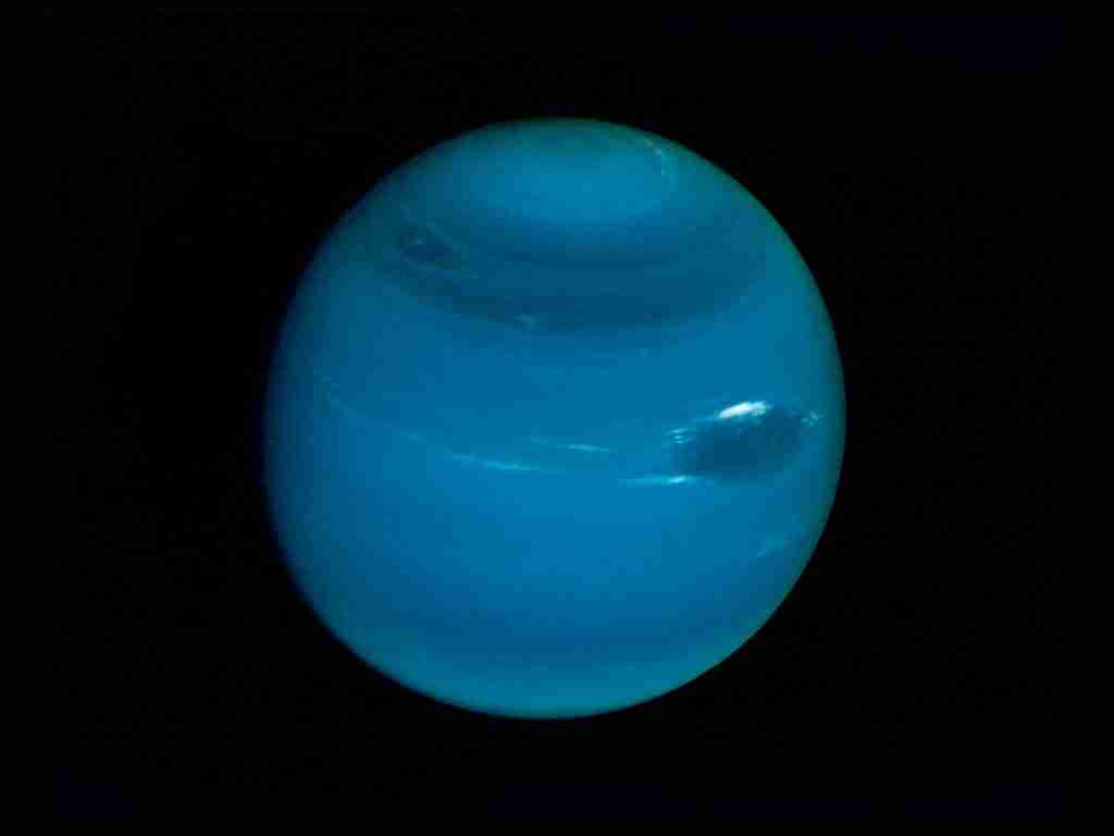 Neptune on a black background : Fun Facts About Neptune