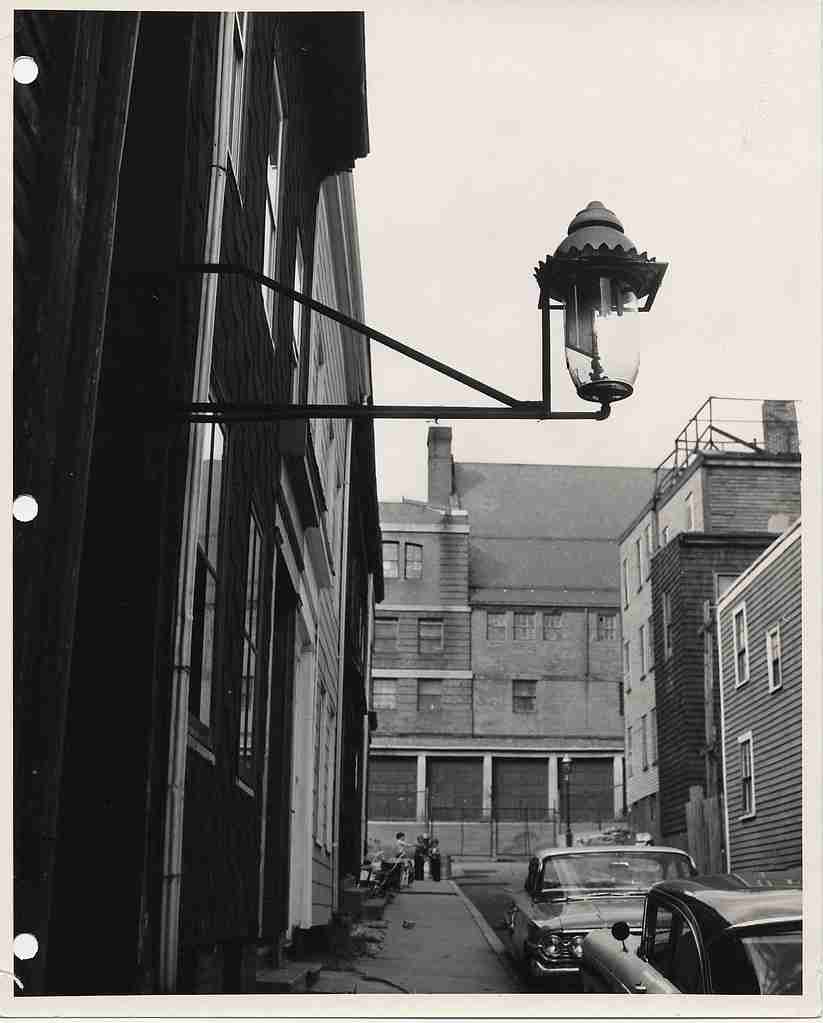 streets with gas lamps